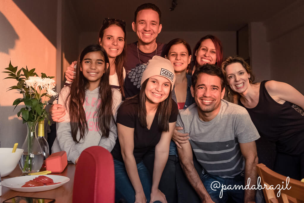 Família Pamda Brazil em Portugal
